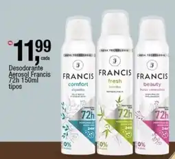 Frangolândia Desodorante Aerosol Francis oferta