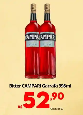 Althoff Supermercados Bitter campari garrafa oferta