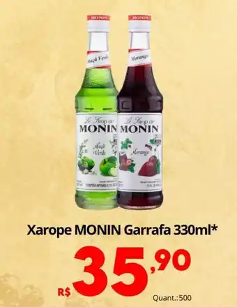 Althoff Supermercados Xarope monin garrafa oferta