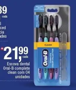 Frangolândia Escova dental oral-b complete clean oferta