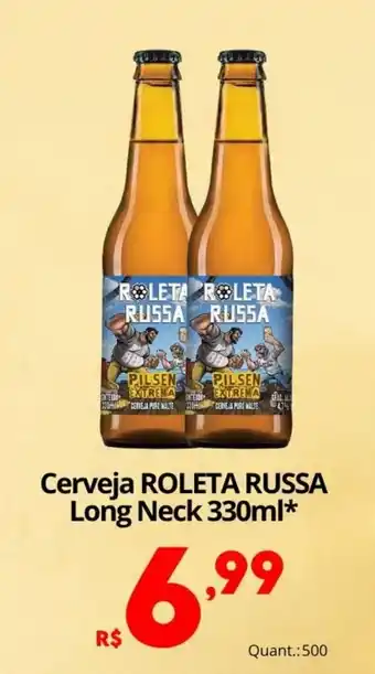 Althoff Supermercados Cerveja roleta russa long neck oferta