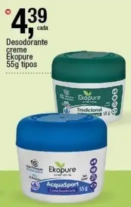 Frangolândia Desodorante creme Ekopure oferta