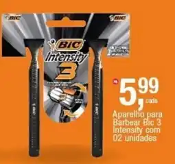 Frangolândia Aparelho para Barbear Bic 3 Intensity oferta