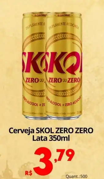 Althoff Supermercados Cerveja skol zero zero oferta