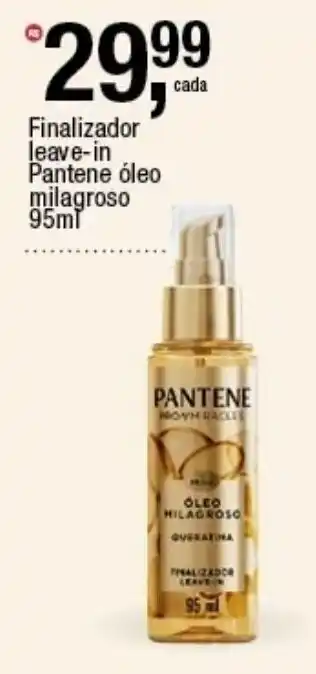 Frangolândia Finalizador leave-in pantene óleo milagroso oferta