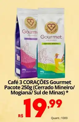 Althoff Supermercados Café 3 corações gourmet oferta