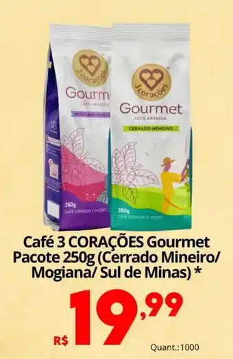 Althoff Supermercados Café 3 corações gourmet oferta
