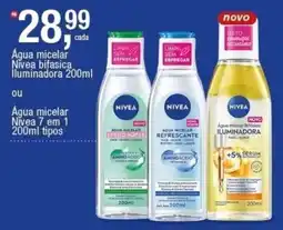 Frangolândia Água micelar nivea bifasica iluminadora oferta