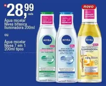 Frangolândia Água micelar nivea bifasica iluminadora oferta