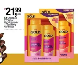 Frangolândia Kit Niely Gold tipos oferta