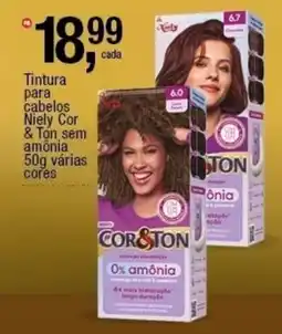 Frangolândia Tintura para cabelos Niely Cor & Ton sem amônia oferta