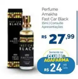 Agafarma Perfume amakha fast car black oferta