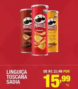 Santo Supermercados linguiça toscana sadia oferta
