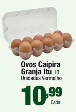 Santo Supermercados Ovos Caipira Granja Itu oferta