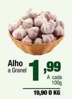 Santo Supermercados Alho a Granel oferta