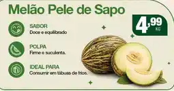 Santo Supermercados Melão Pele de Sapo oferta