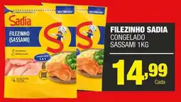 Santo Supermercados Filezinho sadia sassami oferta