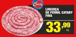 Santo Supermercados Linguica de pernil cataby fina oferta