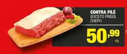 Santo Supermercados Contra filé oferta