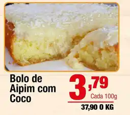 Santo Supermercados Bolo de Aipim com Coco oferta