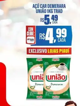 Carvalho Supermercado Açú car demerara união 1kg trad oferta