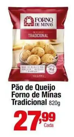 Santo Supermercados Pão de Queijo Forno de Minas Tradicional oferta