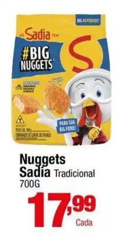 Santo Supermercados Nuggets Sadia Tradicional oferta