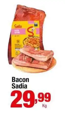 Santo Supermercados Bacon Sadia oferta