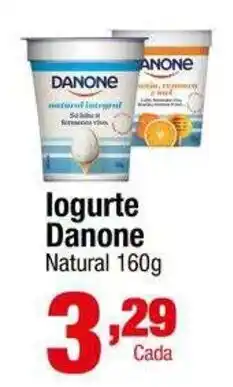Santo Supermercados Iogurte danone natural oferta