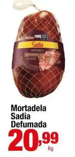 Santo Supermercados Mortadela Sadia Defumada oferta