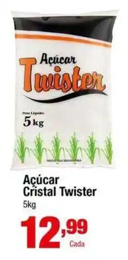 Santo Supermercados Açúcar Cristal Twister oferta