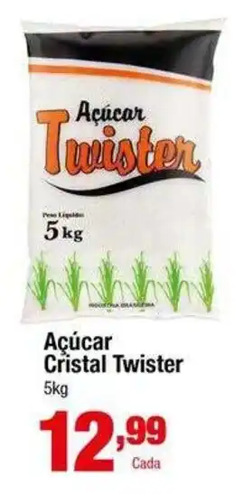 Santo Supermercados Açúcar Cristal Twister oferta