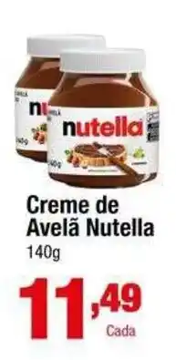 Santo Supermercados Creme de Avelã Nutella oferta