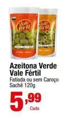 Santo Supermercados Azeitona Verde Vale Fértil oferta