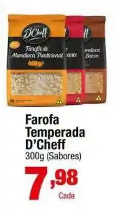 Santo Supermercados Farofa temperada d'cheff oferta
