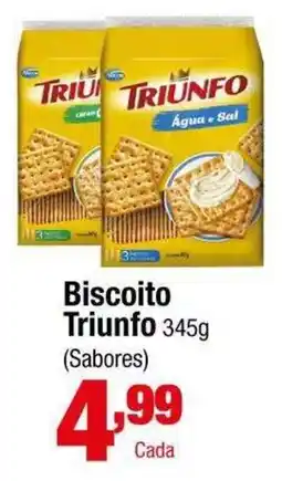 Santo Supermercados Biscoito Triunfo oferta