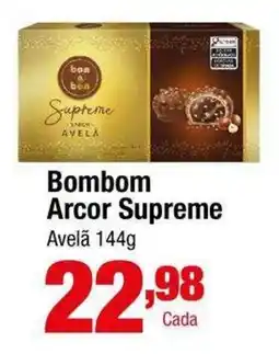 Santo Supermercados Bombom Arcor Supreme Avelã oferta