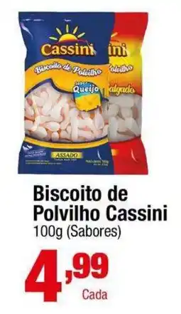 Santo Supermercados Biscoito de Polvilho Cassini oferta