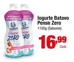 Santo Supermercados logurte batavo pense zero oferta
