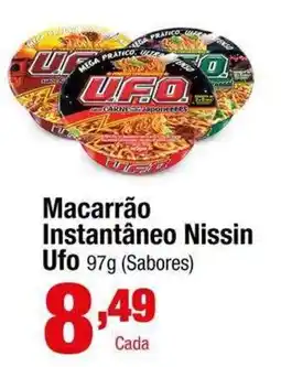 Santo Supermercados Macarrão instantâneo nissin ufo oferta