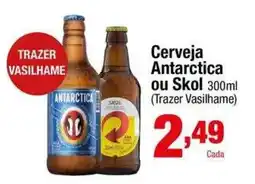 Santo Supermercados Cerveja Antarctica ou Skol oferta