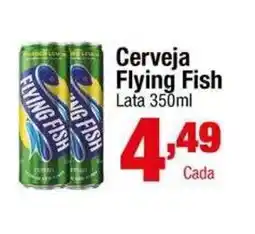 Santo Supermercados Cerveja Flying Fish oferta
