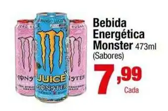 Santo Supermercados Bebida Energética Monster oferta