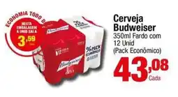 Santo Supermercados Cerveja Budweiser oferta