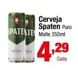 Santo Supermercados Cerveja Spaten Puro Malte oferta