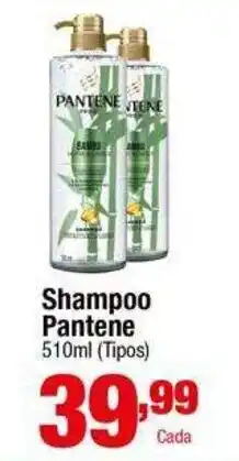 Santo Supermercados Shampoo Pantene oferta