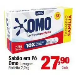Santo Supermercados Sabão em Pó Omo Lavagem Perfeita oferta
