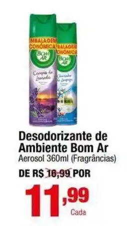 Santo Supermercados Desodorizante de Ambiente Bom Ar oferta