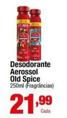 Santo Supermercados Desodorante Aerossol Old Spice oferta
