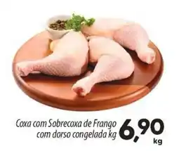 Asun Coxa com Sobrecoxa de Frango com dorso congelada oferta